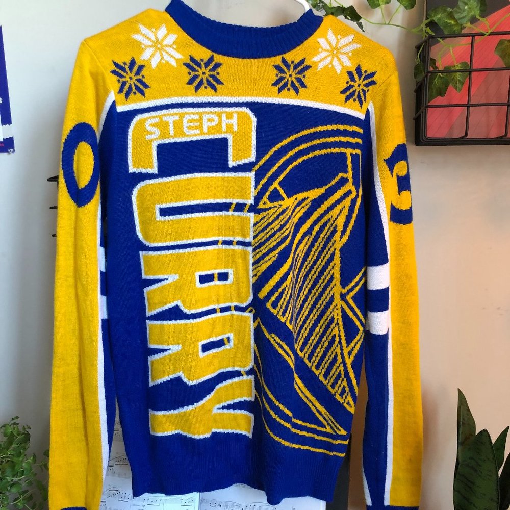 Steph Curry Christmas Holiday "Ugly Sweater"